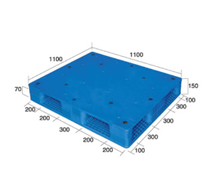 1111平板双面塑料托盘