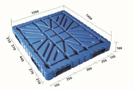 1412吹塑双面托盘